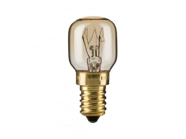 Paulmann 820.11, 25 W, E14, 1000 timer, Lysegul, 125 lm, Pæreformet