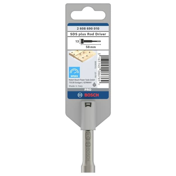 Bosch Accessories 2608690010 Jordspett Total längd 58 mm SDS-Plus 1 st