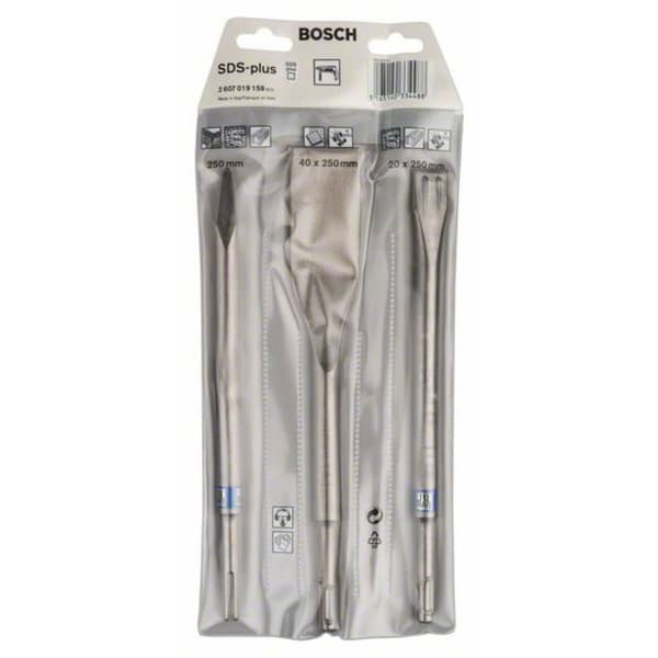 Bosch Accessories 2607019159 Mejselset 3 delar SDS-Plus 1 set