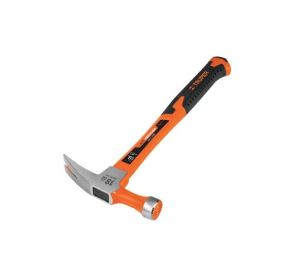 Carpenters hammare med extra lång hals, glasfiberhandtag 510g Truper®