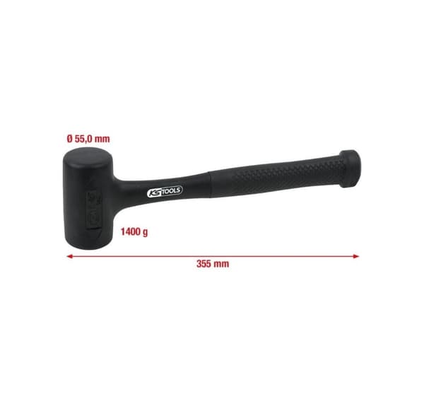 Slagfri hammare 1050g, KS Tools