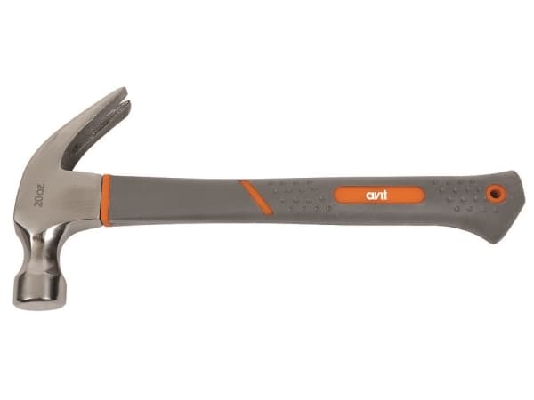 AVIT AV03010 Claw Hammer With Fibregass Handle 450g