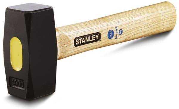 Stanley 1-54-053, Klubba, Stål, Trä, Svart, Trä, 1,5 kg