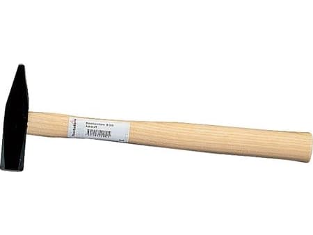 HULTAFORS Bänkhammare B300 med sandblästrat och klarlackat huvud, härdat stift och slagyta. Trähandtag i hickory