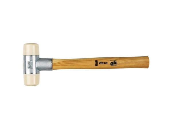 Wera 05000330001, Dødslagshammer, Nylon, Tre, Beige, Tre, 26,5 cm, 117 mm
