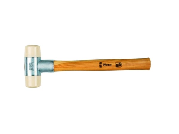 Wera 05000330001, Dødslagshammer, Nylon, Tre, Beige, Tre, 26,5 cm, 117 mm