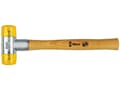 Pikkukuva 4 / 5: Wera 05000010001, Rekyylitön vasara, Muovi, Puu, Ruskea, Kulta, Hopea, 26,5 cm, 87 mm