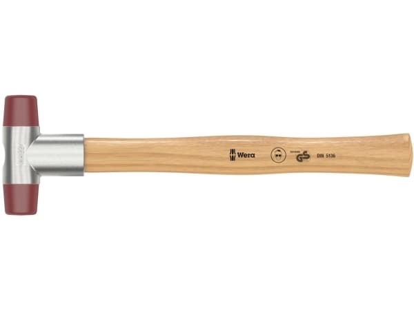 Wera Soft Face Hammer medelhård 407 g 102 05000515001 280 mm, Forhammer