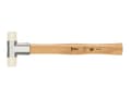 Miniatyrbild 1 av 5: Wera 05000305001, Rekylfri hammare, Nylon, Trä, Beige, Brun, Silver, 25 cm, 76 mm