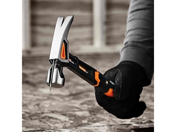 Fiskars 1020214, Klohammare, Stål, Svart, Metallisk, Orange, 138 mm, 342 mm, 35 mm