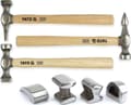 Pikkukuva 4 / 5: Yato YT-4590, hiiliteräs, puu, kromi, puu, 4,9 kg, 7 kpl