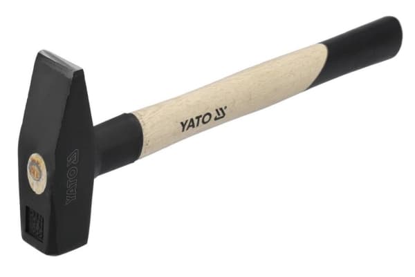 Yato YT-4510, Niittausvasara, Terästä, Puu, Musta, Puu, 40 cm, 2 kg