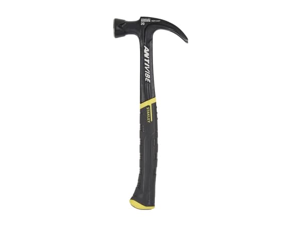 Stanley FMHT1-51275, Klohammare, Stål, Gummi, Svart, Gul, 130 mm, 30 mm
