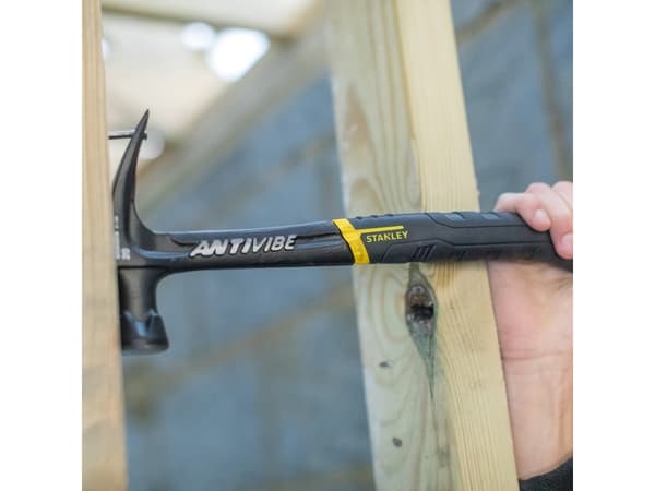 Stanley FMHT1-51275, Klohammare, Stål, Gummi, Svart, Gul, 130 mm, 30 mm