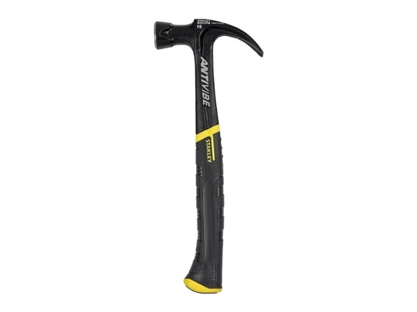 Stanley FMHT1-51275, Klohammare, Stål, Gummi, Svart, Gul, 130 mm, 30 mm