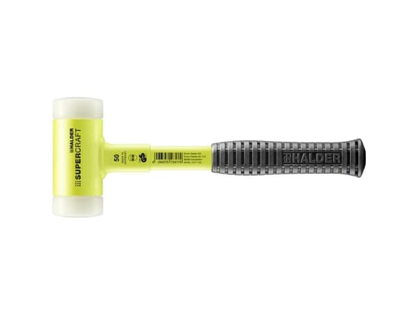 Halder SUPERCRAFT 3377.150 Gummiklubba Ergonomiskt grepp, hård 1150 g 315 mm 1 st