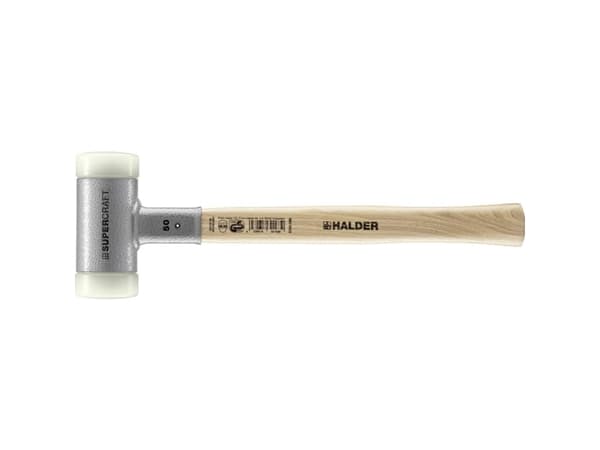 Halder SUPERCRAFT 3366.050 Gummiklubba Ergonomiskt grepp, hård, ej återfjädrande 990 g 365 mm 1 st