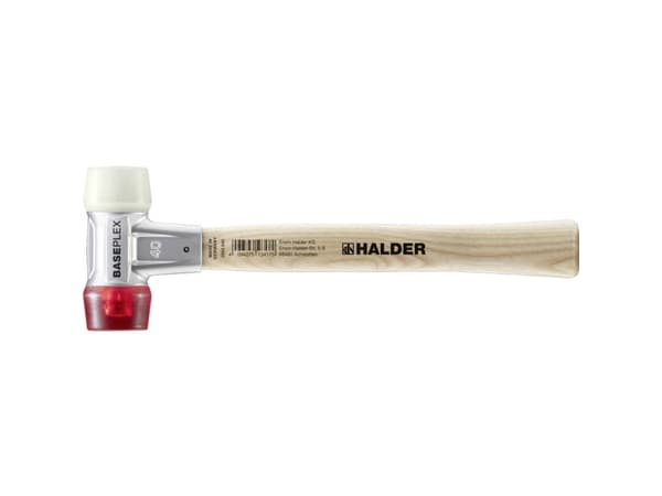 Halder BASEPLEX 3968.040 Gummihammer Ergonomisk greb, hård 510 g 325 mm 1 stk