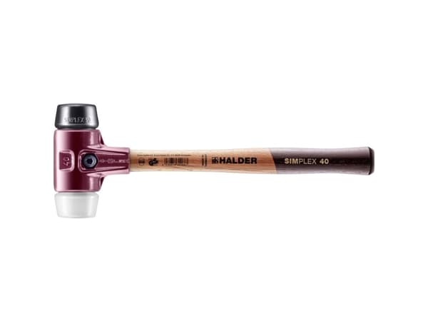 Halder SIMPLEX 3027.040 Gummihammer Ergonomisk greb, Middelhård 635 g 325 mm 1 stk