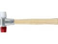 Miniatyrbild 3 av 3: Halder BASEPLEX 3968.025 Gummiklubba Ergonomiskt grepp, hård 215 g 270 mm 1 st