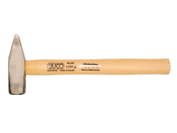 JUCO Engineer's hammer with wooden handle 300g 300mm (29992)