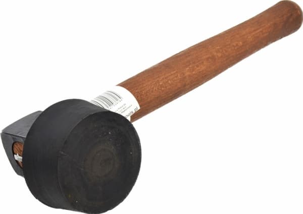 AWTOOLS PAVER'S HAMMER 1,5KG VULKANISERT GUMMI