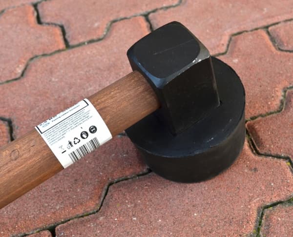 AWTOOLS PAVER'S HAMMER 2,5KG VULKANISERT GUMMI