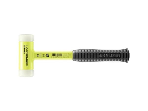 Halder SUPERCRAFT 3377.140 Gummihammer Ergonomisk greb, hård 805 g 305 mm 1 stk