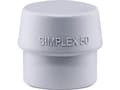 Miniatyrbild 1 av 3: Halder SIMPLEX 3203.050 Reservehoved Middelhård 85 g 1 stk