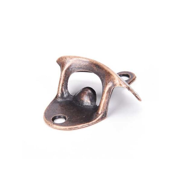Vintage Kapsylöppnare till väggen - Bronze / Silver / Svart