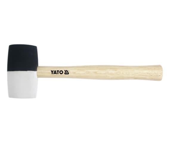 Yato YT-4601, Nuija, Kumi, Puu, Musta, Valkoinen, 340 g, 365 g