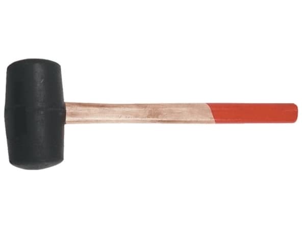 Top Tools Rubber mallet with wooden handle 350g 260mm (02A320)
