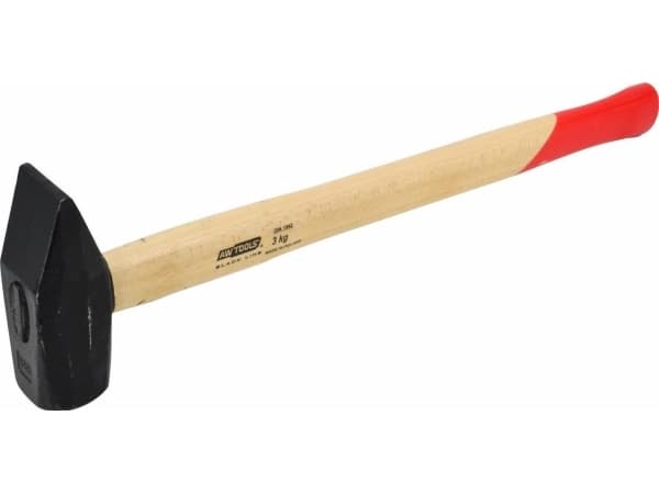 AWTOOLS SLEDGEHAMMER 3.0 kg WOODEN HANDLE BLACK LINE