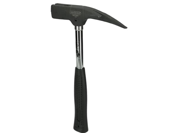 KS Tools 140.2001, Tegelhammare, Stål, Plast, Stål, Svart, 32 cm, 835 g