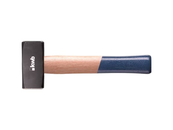 kwb 449112, muurausvasara, teräs, puu, musta, sininen, puu, puu, puu, 1,25 kg