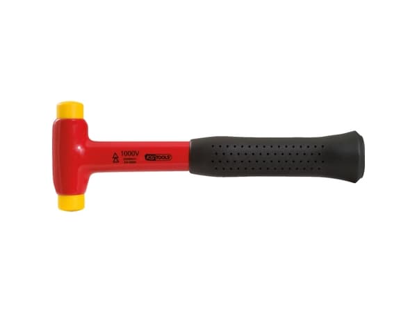 KS Tools 117.1126, Dødslagshammer, Poliamid, Sort, Rød, 30 cm, 560 g, 2,5 cm