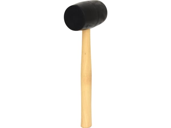 KS Tools 140.5223, Slegge, Gummi, Tre, 34,5 cm, 780 g, 700 g