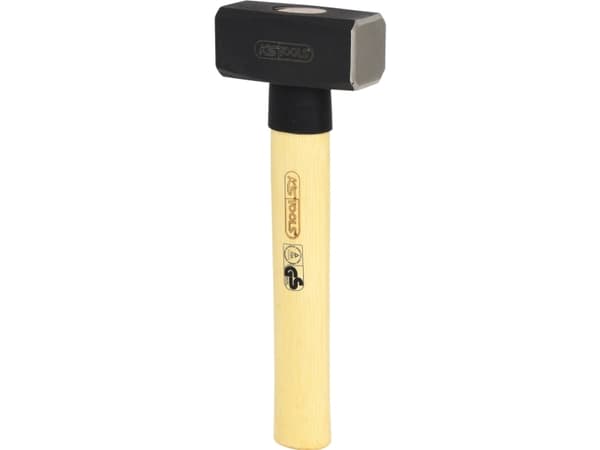 KS Tools 142.5100, Slägga, Stål, Trä, 26 cm, 1,1 kg, 1 kg