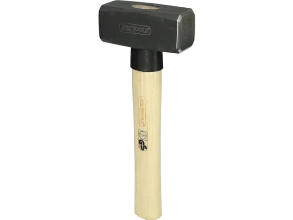 KS Tools 142.5150, Slägga, Stål, Trä, 28 cm, 1,6 kg, 1,5 kg