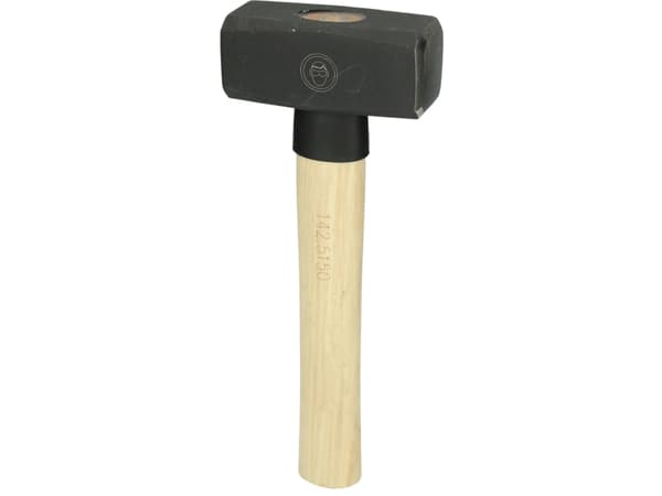 KS Tools 142.5150, Slägga, Stål, Trä, 28 cm, 1,6 kg, 1,5 kg