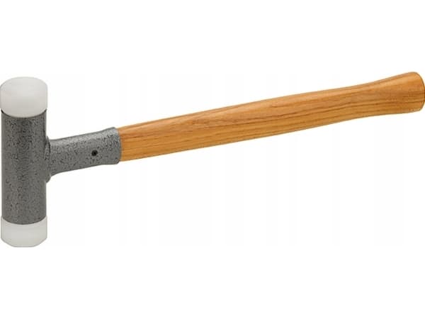 Ystävävasara ilman takaiskua, muovikärki, 32 mm, 600 g