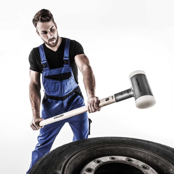Halder Anti Rebound Mace 3366.081 80 Mm Brun
