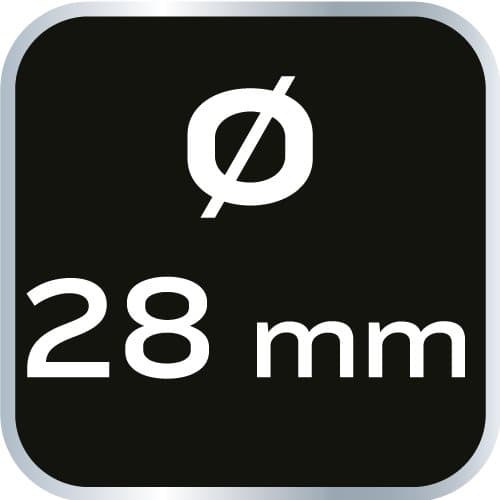 Blikkenslagerhammer 250 g/28 mm
