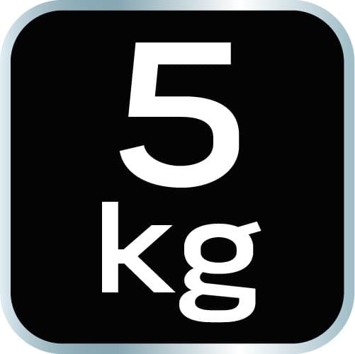 Låsesmedehammer 5 kg, glasfiberhåndtag
