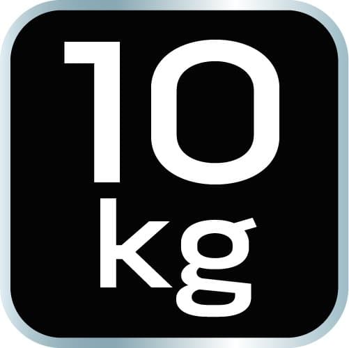 Låsesmedehammer 10 kg, glasfiberhåndtag