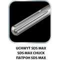 Miniatyrbillede 1 af 9: SDS Max 1300W nedrivningshammer, kuffert