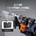 Miniatyrbillede 5 af 5: Nedbrydningshammer, 1400W effekt, 2900 BPM slagfrekvens, robust design