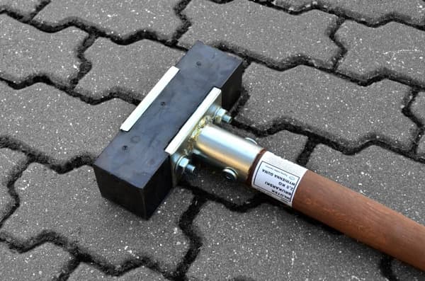 AWTOOLS PAVING HAMMER 2,5KG / 34cm UDSKIFTELIG GUMMI