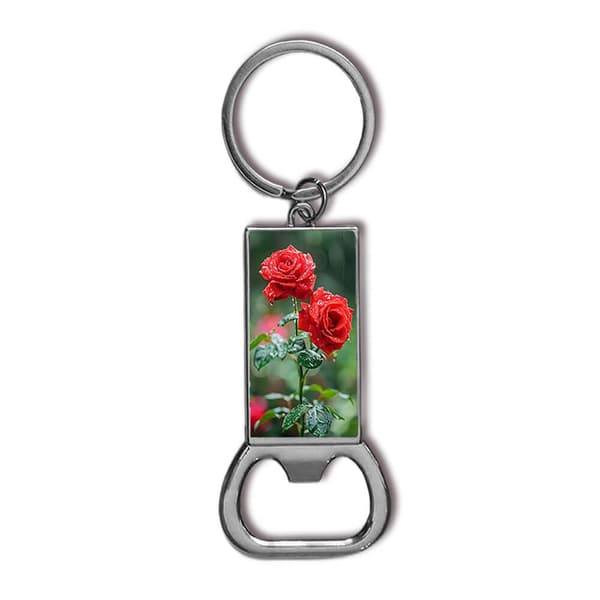 Blommor Röda Rosor Flasköppnare