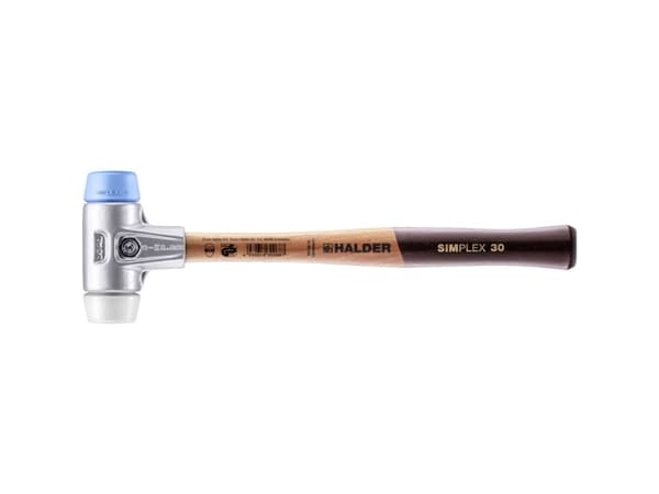 Halder SIMPLEX 3117.030 Kumivasara Ergonominen kahva, keskikova, pehmeä; 185 g 295 mm 1 kpl 1 kpl